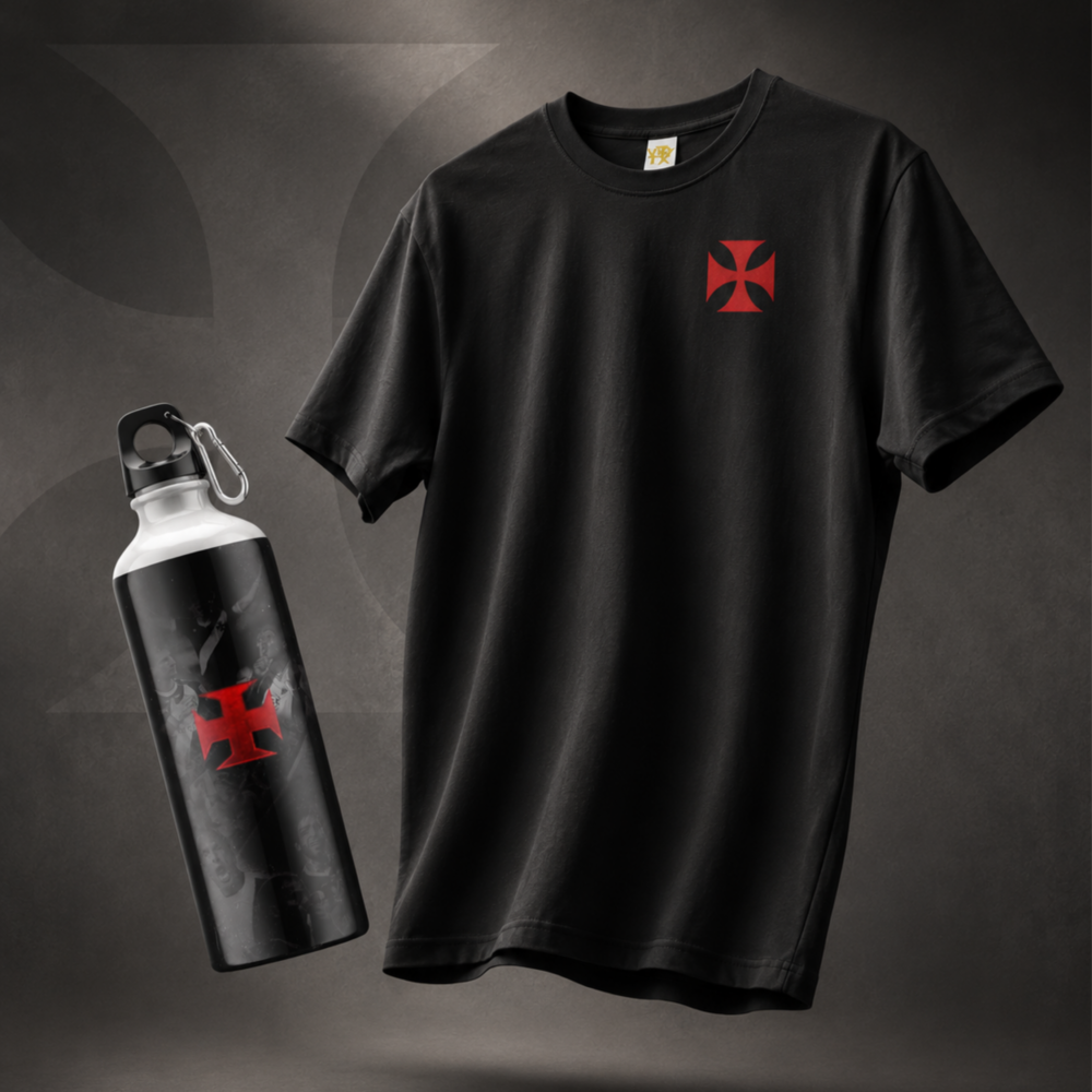 Kit Torcedor Camiseta + Squeezer "Vasco da Gama"