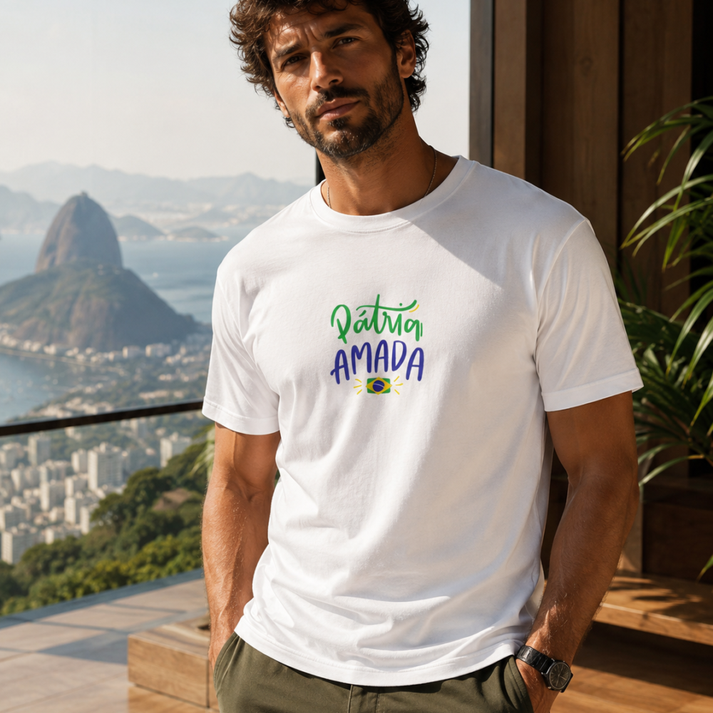 Camisa "Pátria Amada Brasil"