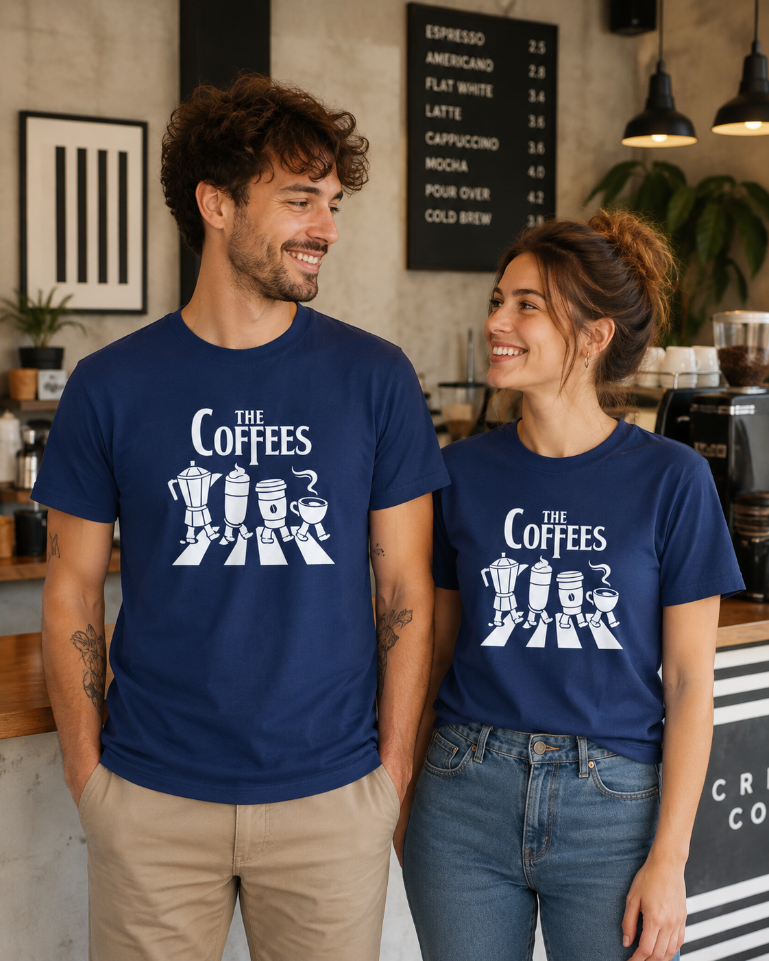 Camiseta 100% algodão “The Coffees” - Imagem 6