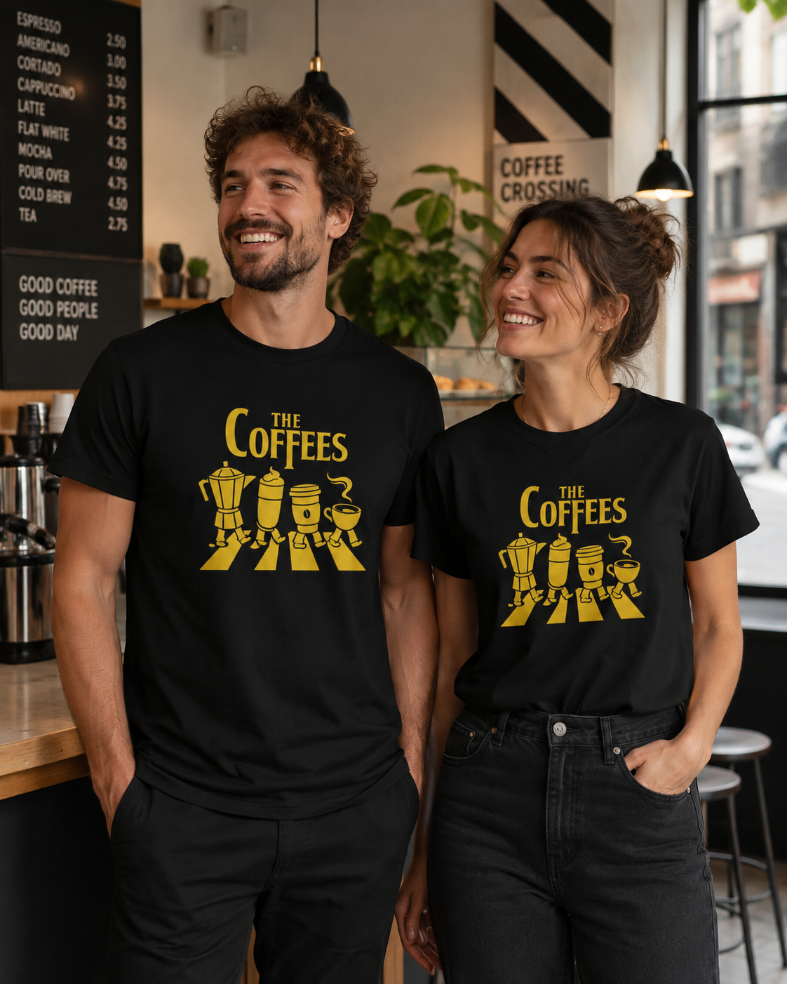 Camiseta 100% algodão “The Coffees” - Imagem 5