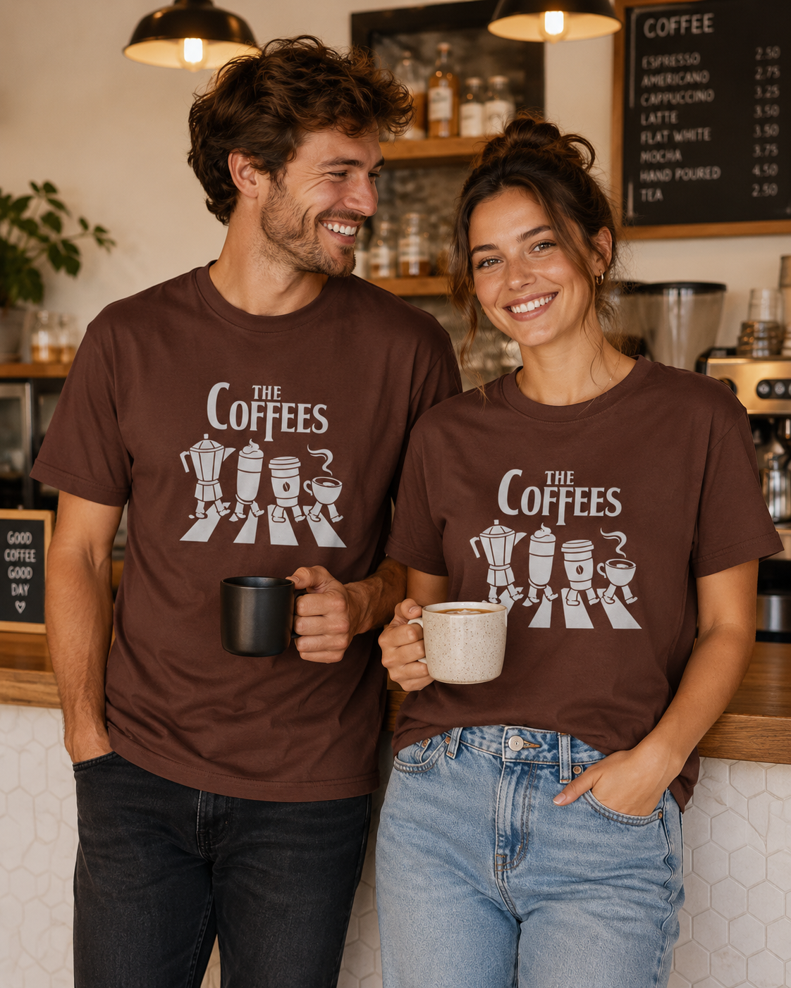 Camiseta 100% algodão “The Coffees” - Imagem 3