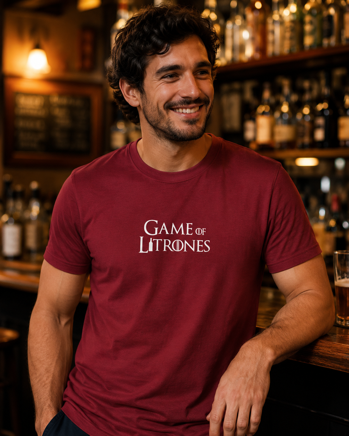 Camiseta Frase “Game Of Litrones” - Imagem 6