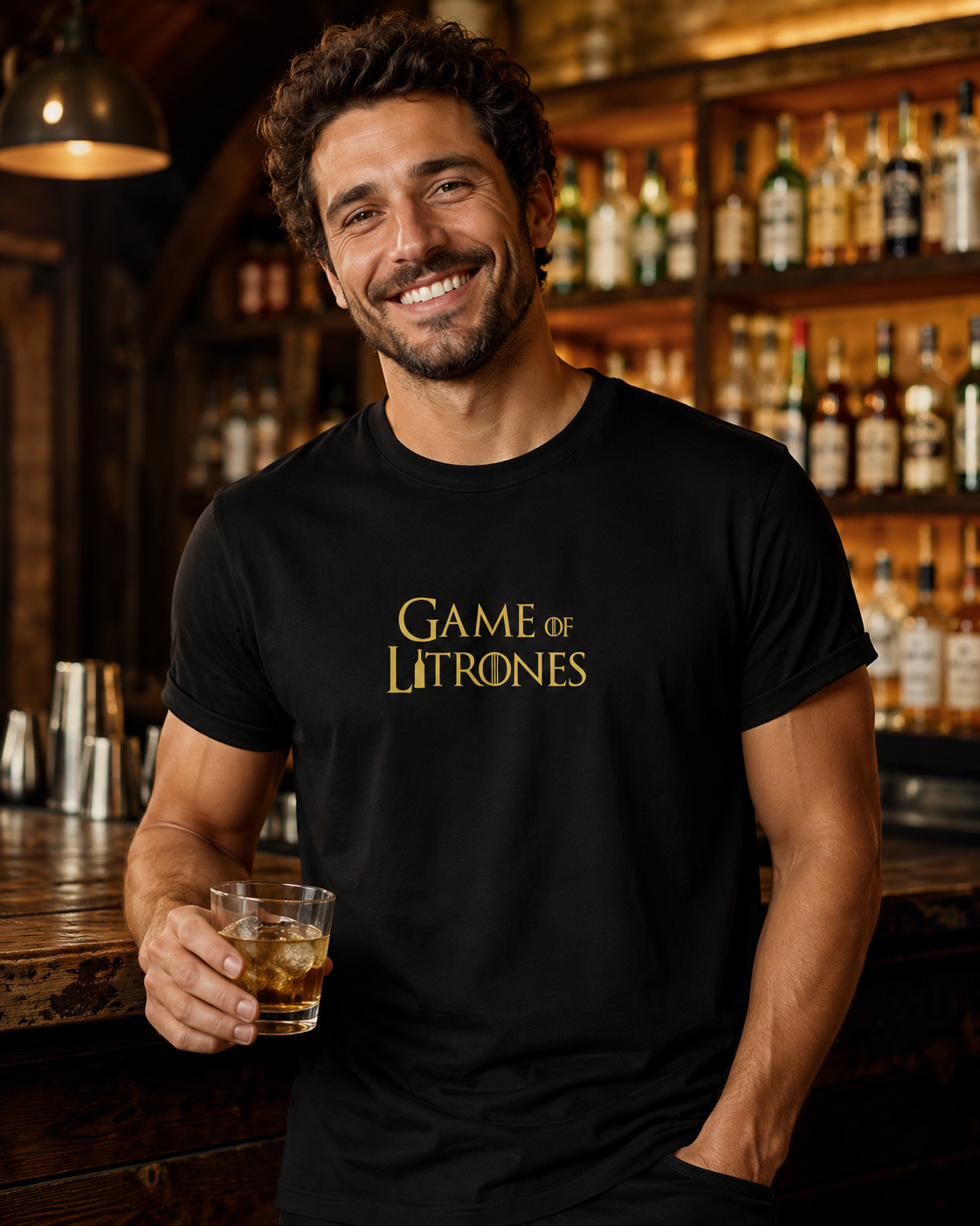 Camiseta Frase “Game Of Litrones” - Imagem 2