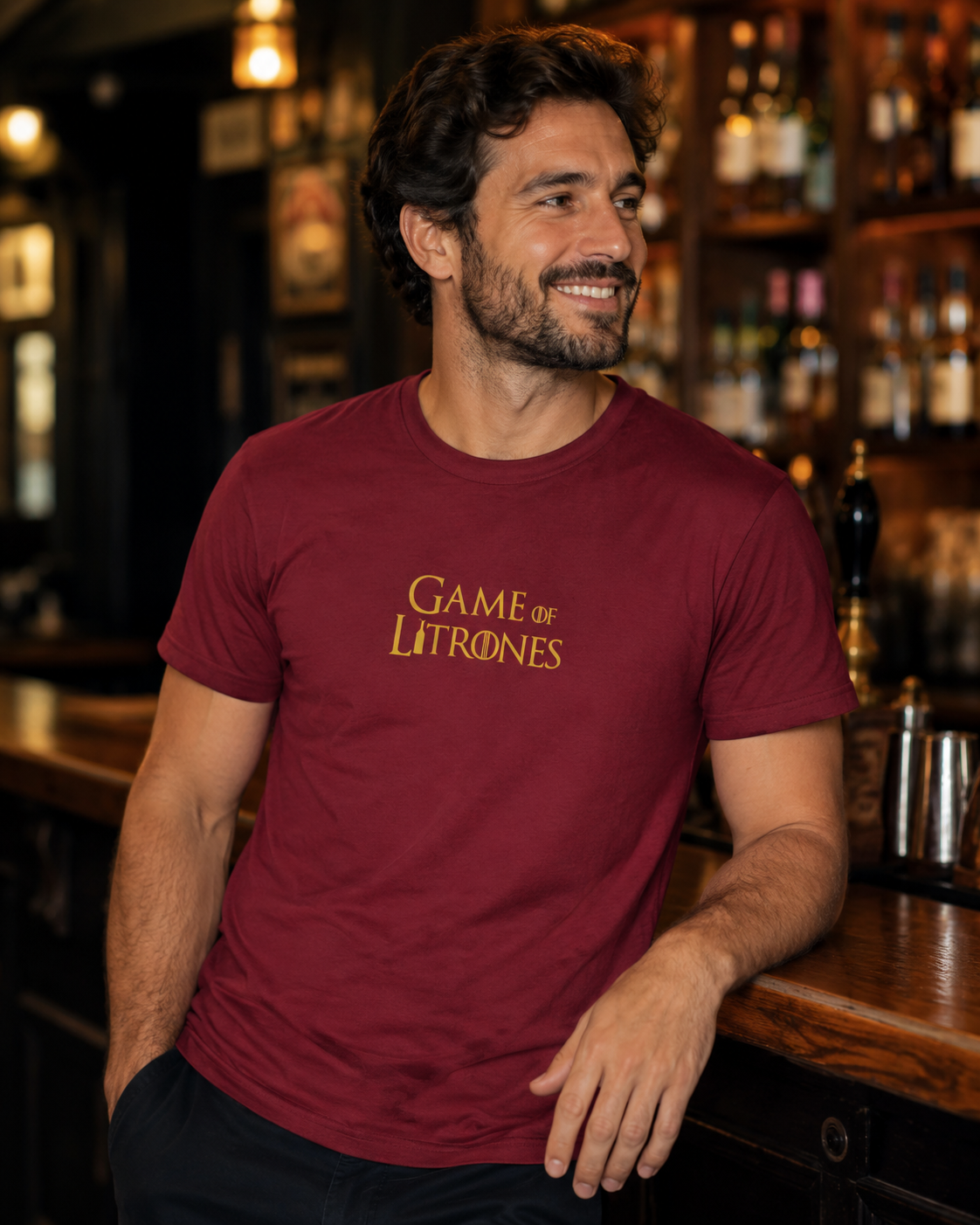 Camiseta Frase “Game Of Litrones” - Imagem 4