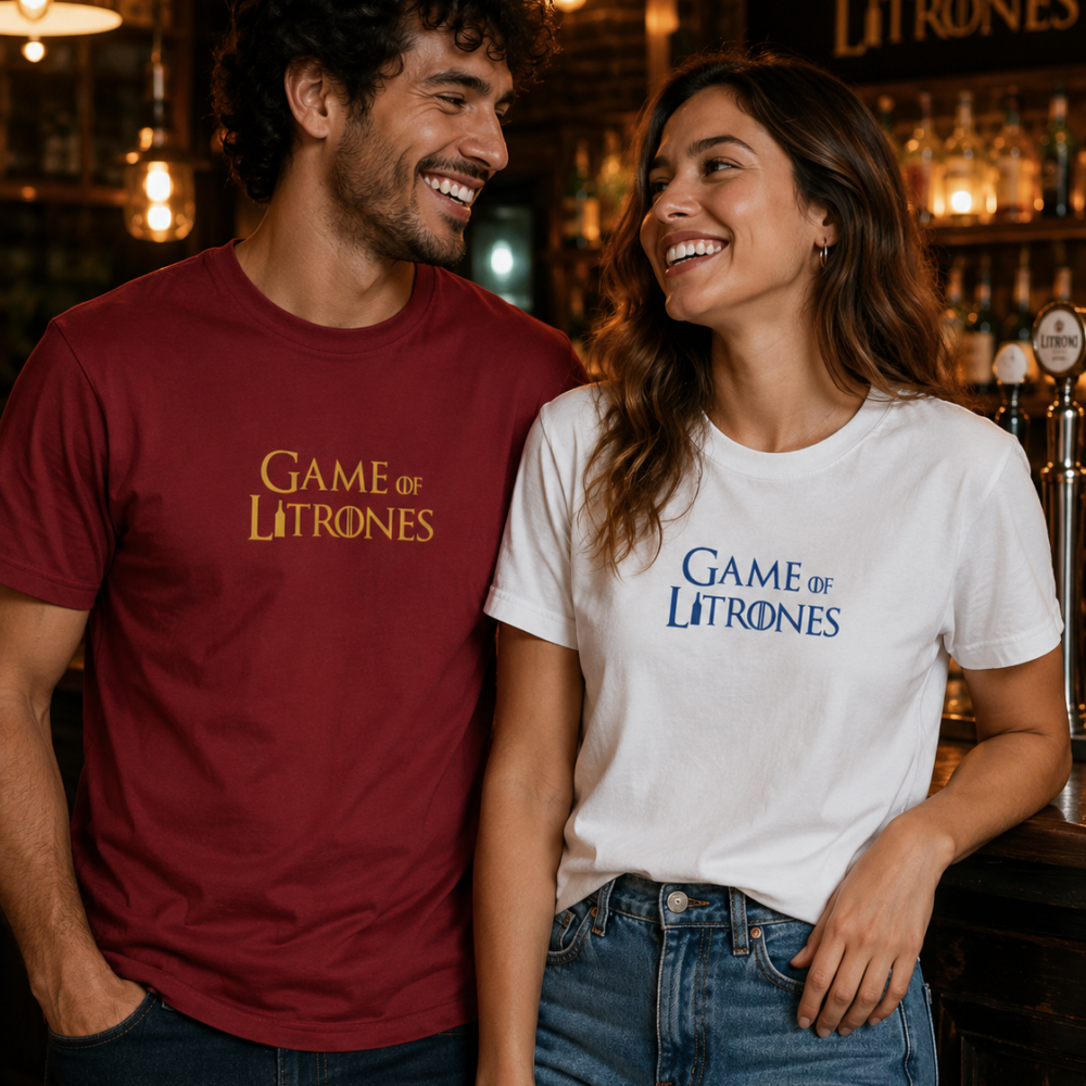 Camiseta Frase “Game Of Litrones”