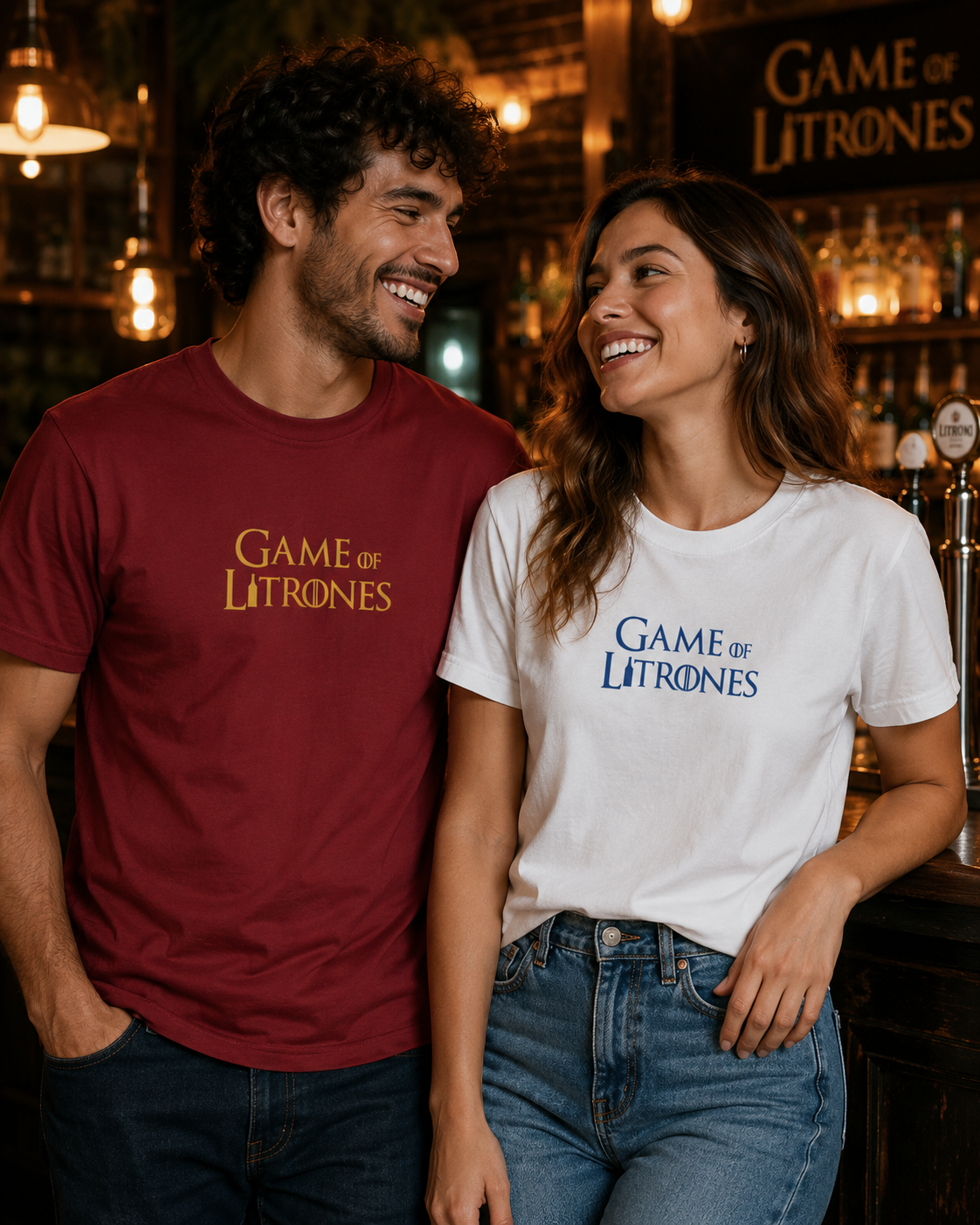 Camiseta Frase “Game Of Litrones”