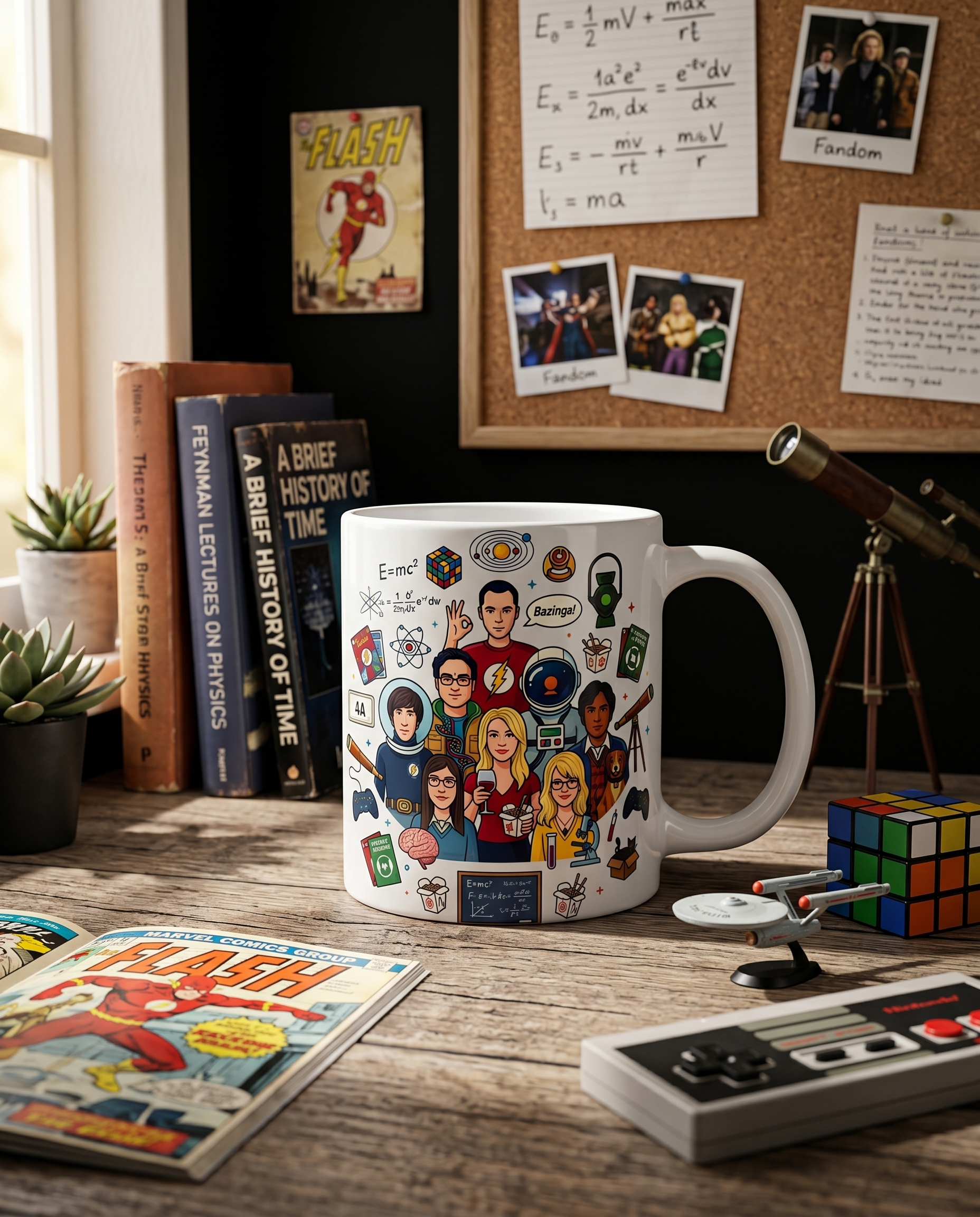 Caneca Porcelana "The Big Bang Theory"