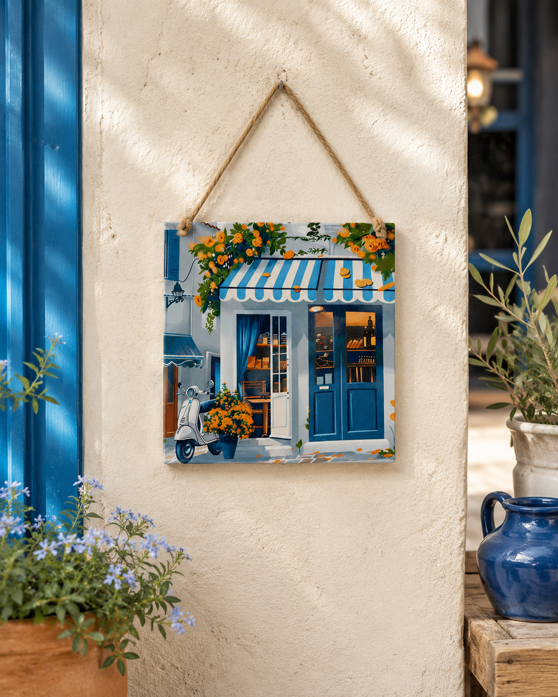 Azulejo Decorativo 15x15 Vários Modelos Com Corda de sisal - Imagem 6