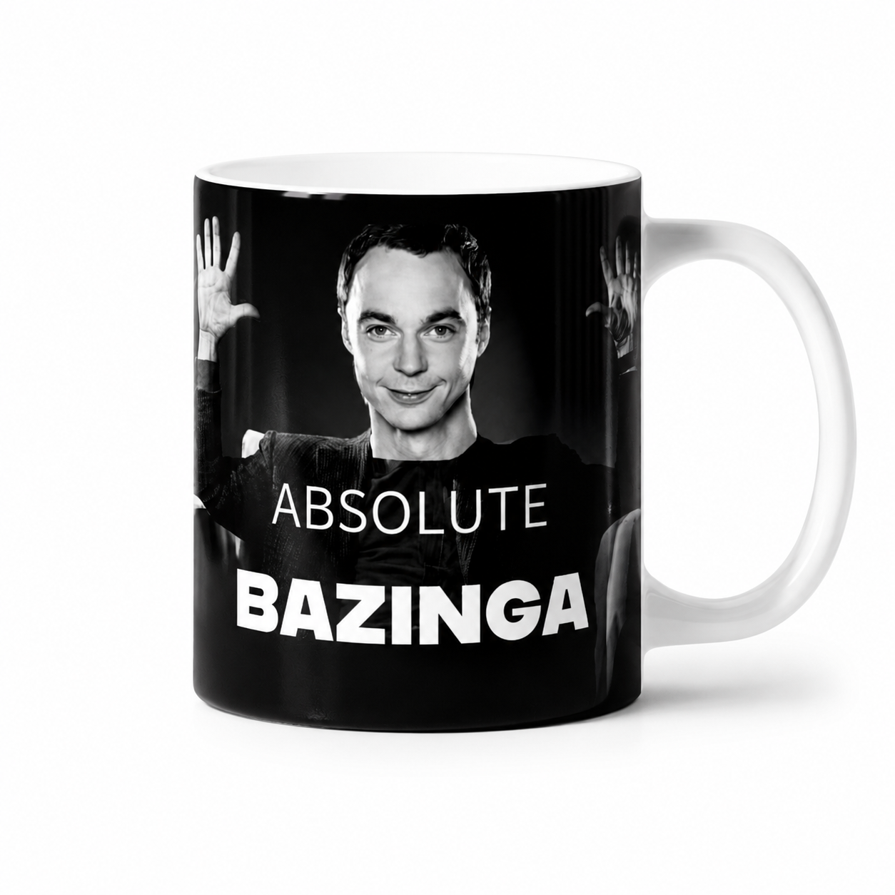 Caneca Porcelana Absolute Bazinga Sheldon Cooper 325ml
