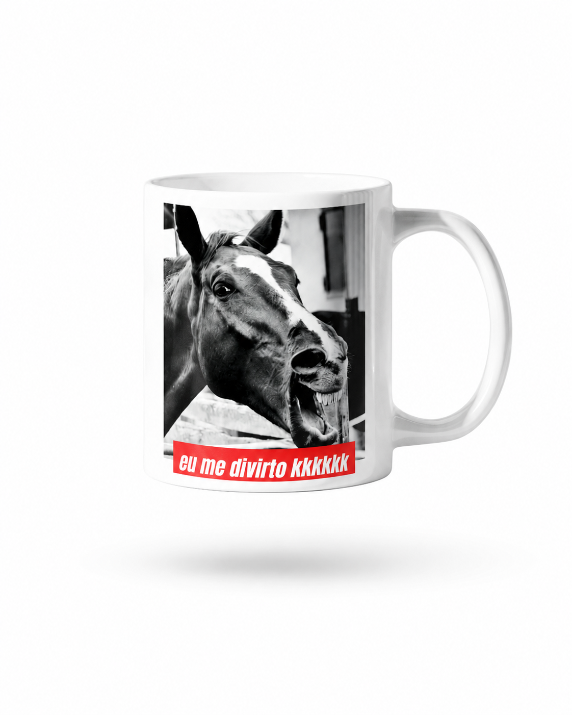 Caneca Porcelana 325ml – Eu me Divirto