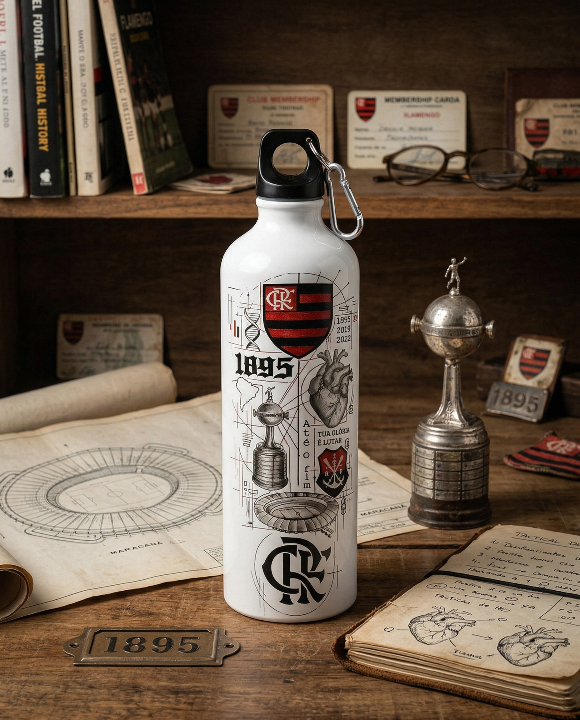 Squeeze Flamengo 600ml - Imagem 3