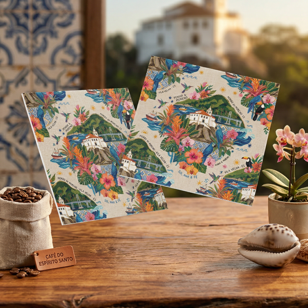 Azulejo Decorativo 15x15 Com Suporte Vários Modelos