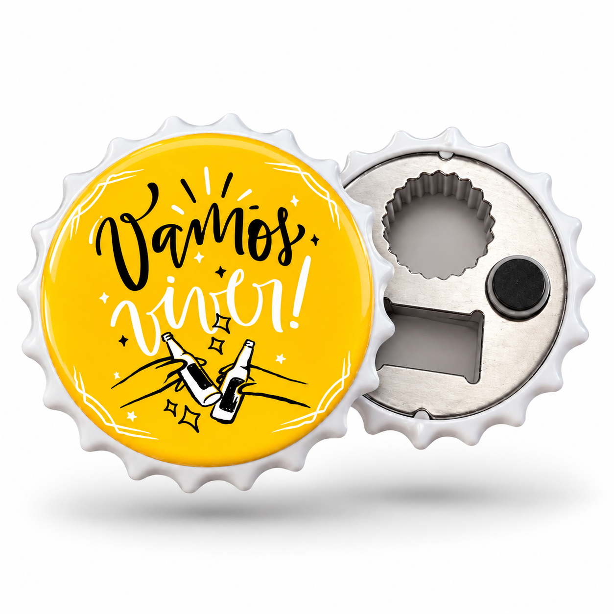Abridor com Ímã Vamos Viver