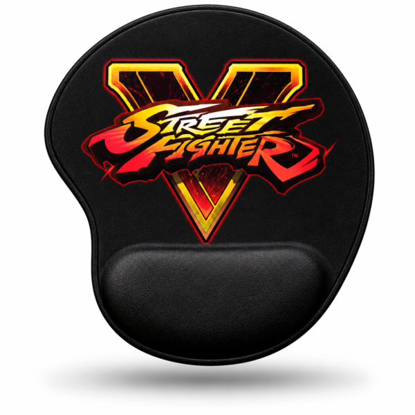 Mousepad Ergonômico com Apoio Street Fighter V Gamer