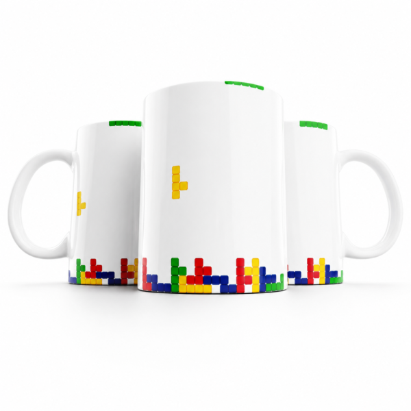 Caneca Tetris Blocos Coloridos 325 ml