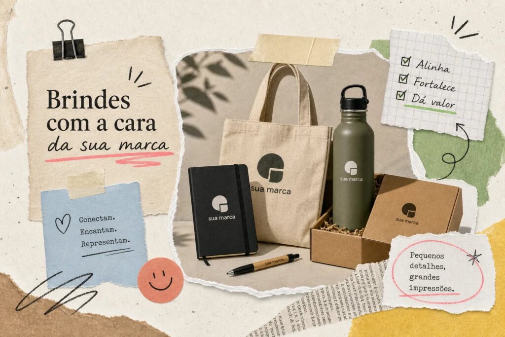 Brindes corporativos com identidade visual: como escolher