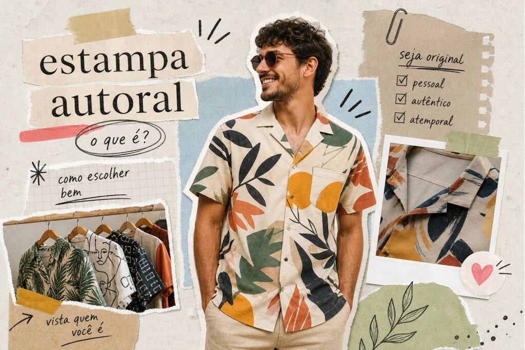 Camisa com estampa autoral: o que é e como escolher bem