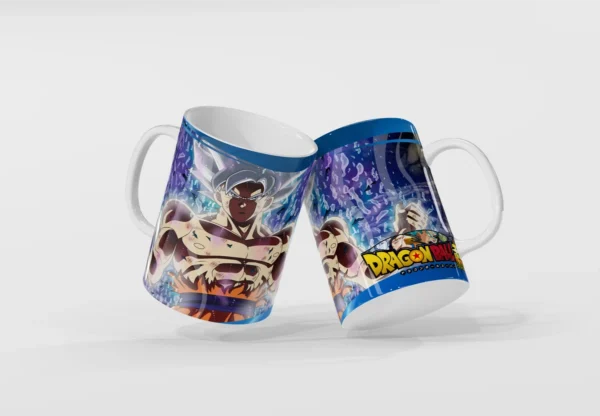Caneca Dragon Ball Super Batalhas e Personagens