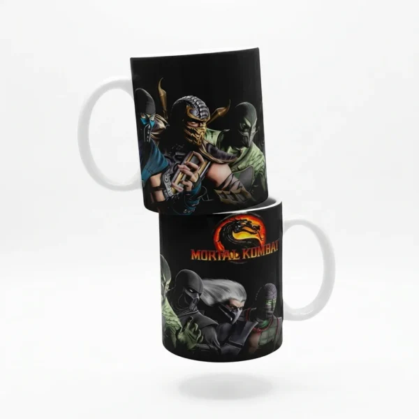 Caneca Mortal Kombat Personagens