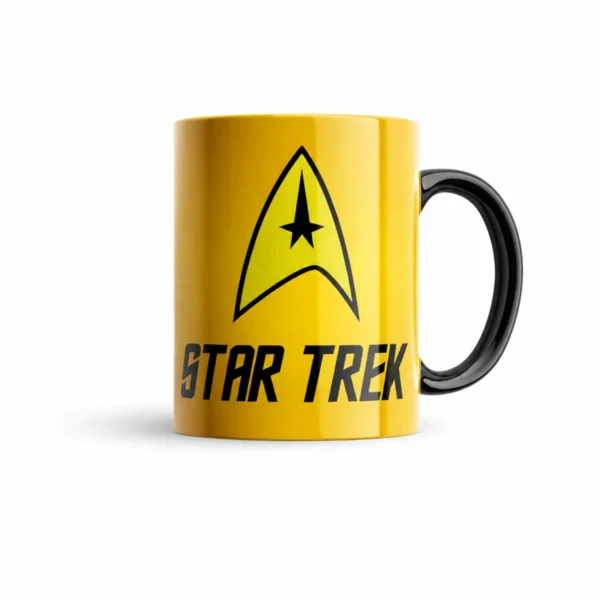 Caneca Star Trek Insígnia Amarela