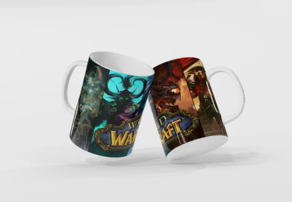Caneca World of Warcraft Personagens