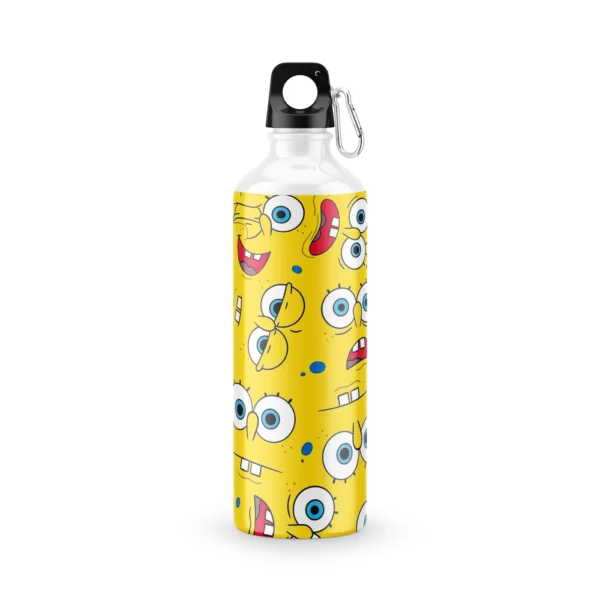 Garrafa Squeeze Bob Esponja Expressões Divertidas 600 ml
