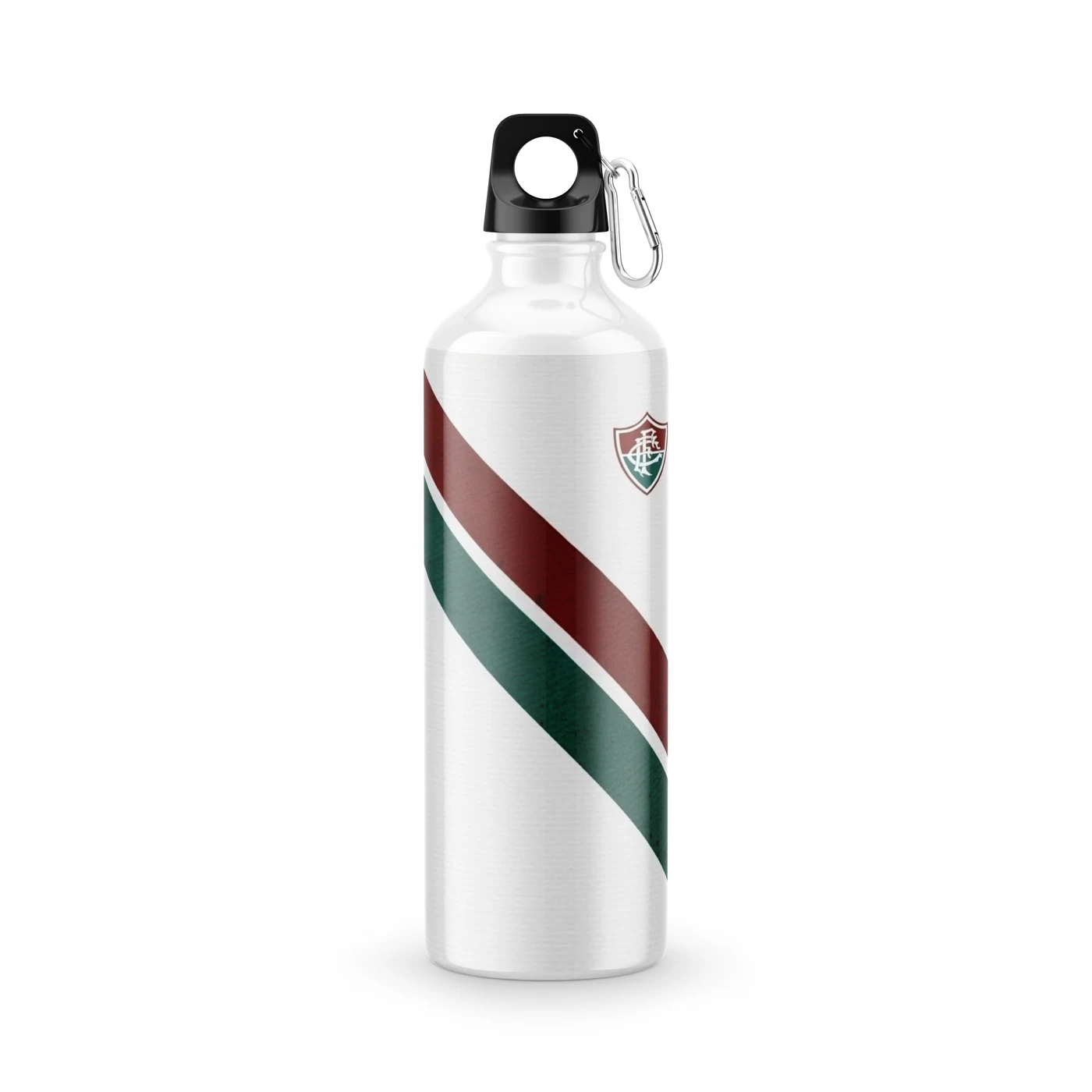 Garrafa Squeeze Fluminense Faixas Diagonais Tricolor 600 ml