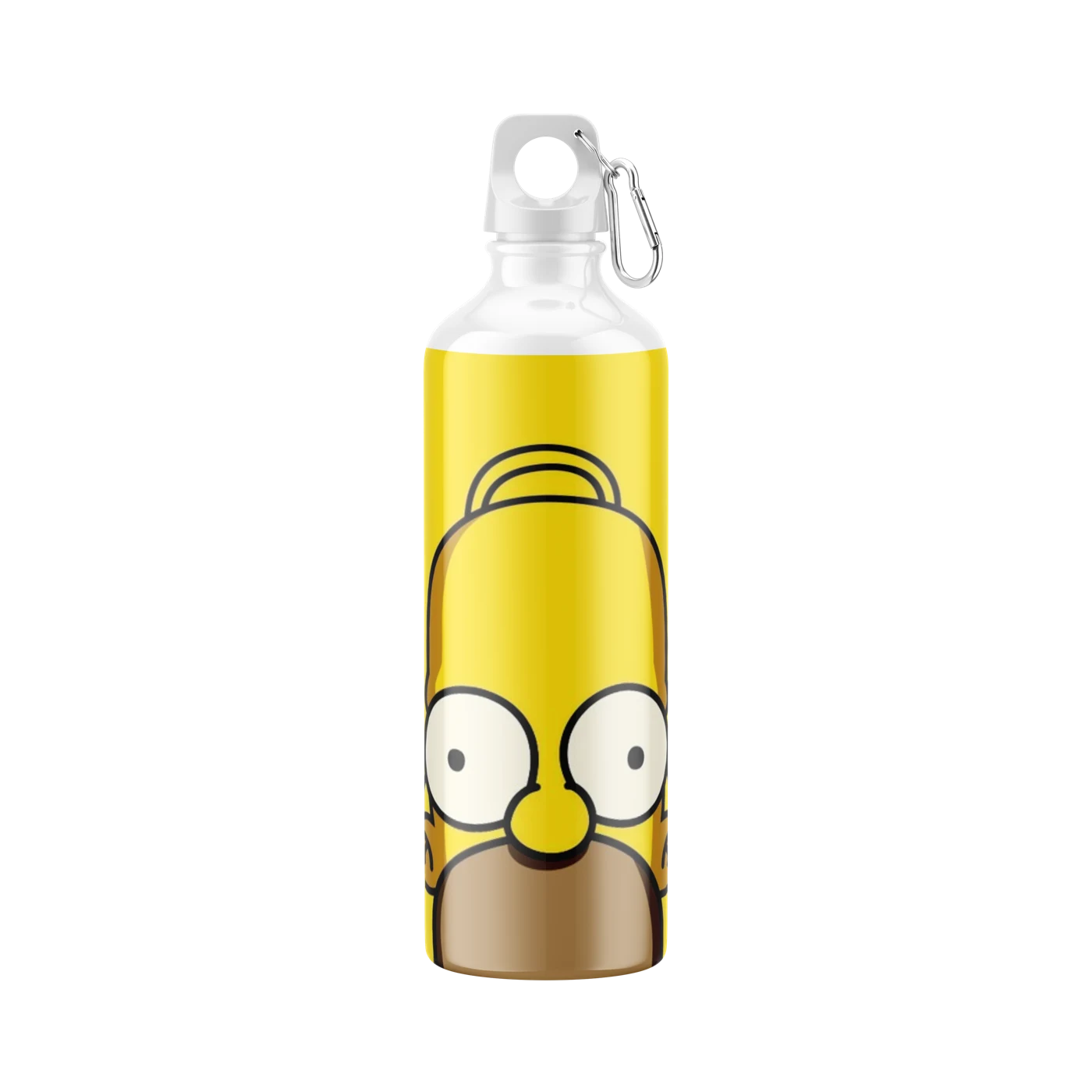 Garrafa Squeeze Homer Simpson Amarela 600 ml