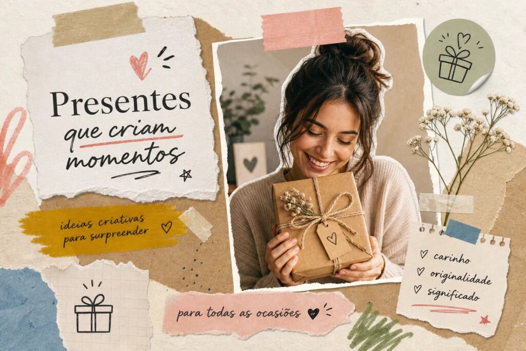 Presente diferente: ideias criativas para toda ocasião