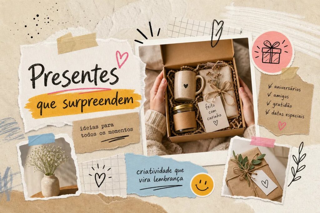 Presentes criativos: ideias originais para cada ocasião